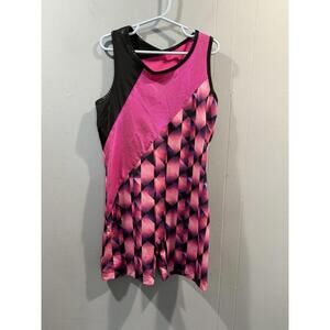 Kids Girls Danskin Now Jumpsuit Size Large (10-12) Pink/Black